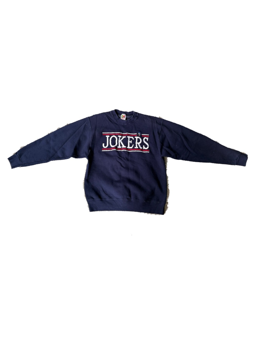 Fruit of the Loom Navy 'JOKERS' Crewneck Sweatshirt